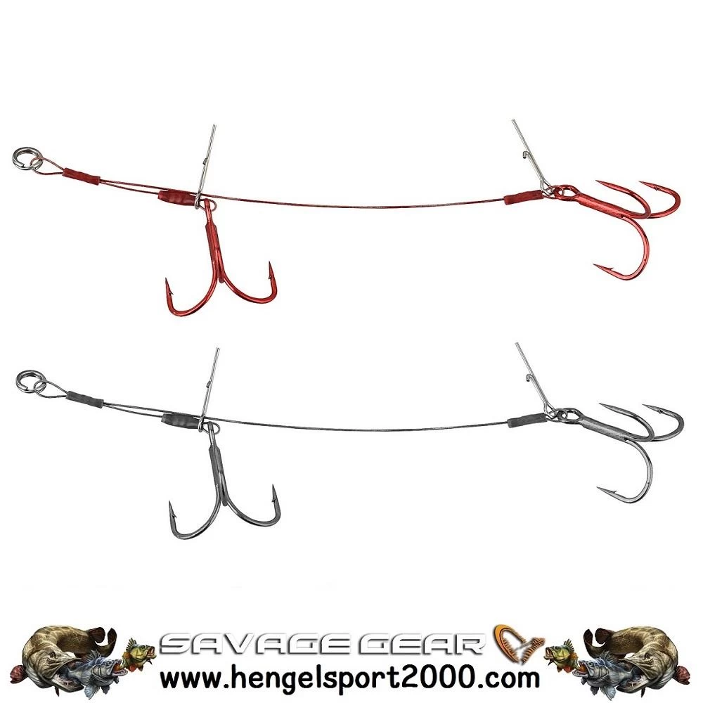 Savage Gear Carbon49 Double Stingers | 14 Cm Dreg Size 1 3 Savage Gear Carbon49 Double Stingers | 14 Cm Dreg Size 1