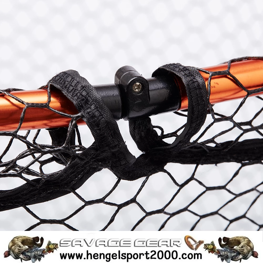 Savage Gear Pro Folding Net Telescopic L 65x50x70cm Rubber Mesh 20mm 8 Savage Gear Pro Folding Net Telescopic L 65x50x70cm Rubber Mesh 20mm - Afbeelding 6