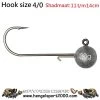 Savage Gear Ball Jig Heads Tournament Hook 4-0 (3 Stuks) | 5 Gram 3PCS -Kortingswinkel Voor Visuitrusting 12e05c27498998d4396d44b52e18509c