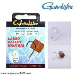 Gamakatsu Lasso Pellet Hair Rig G1-106 | H12 - 0.18 Mm