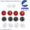Toppies Fishing Glass Beads 6mm Black-Red-Crystal | Black (10PCS) -Kortingswinkel Voor Visuitrusting 17c7ebddad075b70ea2d53c42a94ffe2