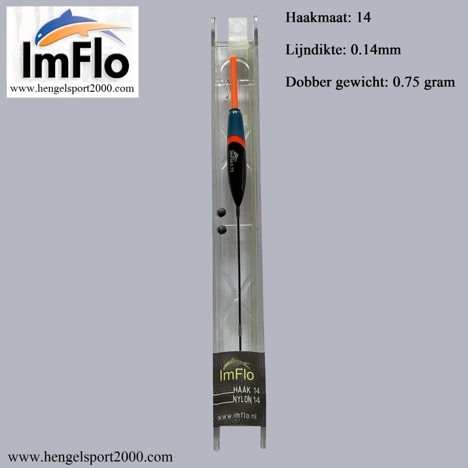 Witvis Tuigje Type-A15 Dobber 0.75 Gram 3 Witvis Tuigje Type-A15 Dobber 0.75 Gram