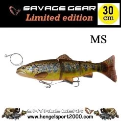 Savage Gear 4D Line Thru Trout 30 Cm | Brown Trout UV Belly MS -Kortingswinkel Voor Visuitrusting 1e717950fb523db74683ecc7b32b5dc8