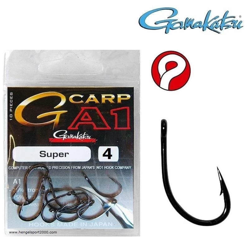 Gamakatsu G-Carp A1 Super | Size 4 5 Gamakatsu G-Carp A1 Super | Size 4 - Afbeelding 3