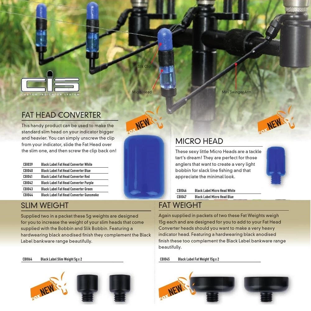 Fox Fat Weights 2 X 5 Gram 4 Fox Fat Weights 2 X 5 Gram - Afbeelding 2