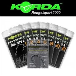 Korda Wide Gape Barbless Hook | Size 4