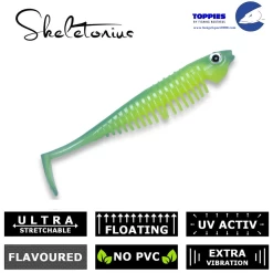 Toppies Fishing Skeletonius Shad 7cm | Blue Limey -Kortingswinkel Voor Visuitrusting 3bfe85863784622c5c69a835d42615a2
