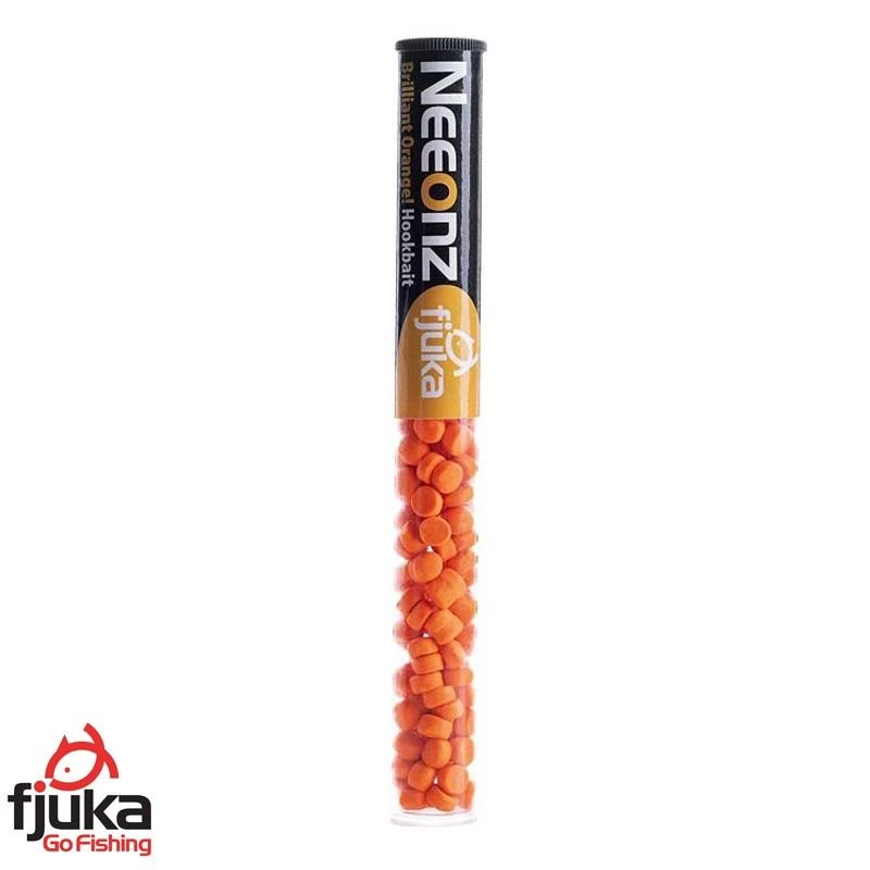 Fjuka Neeonz Fluorescerende Hookbait Pellets | Orange 5 Fjuka Neeonz Fluorescerende Hookbait Pellets | Orange - Afbeelding 3