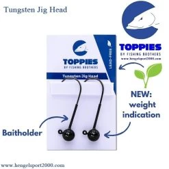 Toppies Fishing Tungsten Jigheads Black 3.5 Gram | H1 (3 PCS) 10 Toppies Fishing Tungsten Jigheads Black 3.5 Gram | H1 (3 PCS) -Kortingswinkel Voor Visuitrusting 49d99a120c4f12eca98bdab705d53b37