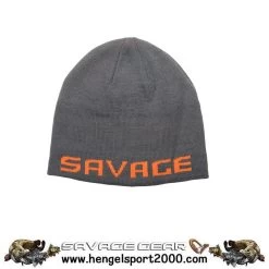Savage Gear Logo Beanie Grey Orange