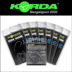 Korda Kurv Shank Hook | Size 4