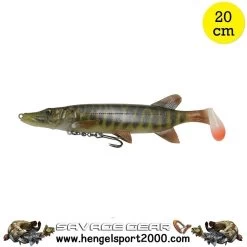 Savage Gear 4D Pike Shad | Striped Pike 5 Savage Gear 4D Pike Shad | Striped Pike -Kortingswinkel Voor Visuitrusting 55061936644d6020c7247d74363fe417