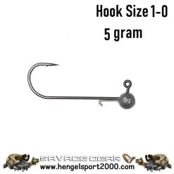 Savage Gear Ball Jig Heads Tournament Hook 1-0 (3 Stuks) | 5 Gram 3PCS -Kortingswinkel Voor Visuitrusting 56c4ad21f25be560662108262ea91541