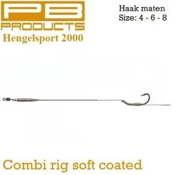 PB Products Combi Rig Soft Coated | Size 4 -Kortingswinkel Voor Visuitrusting 593bd421732edcf23afc803186c57566