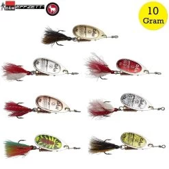 DAM Effzett Standard Spinner Dressed 10 Gram | Gold