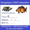 Hengelsport Cadeaubon | € 10,- -Kortingswinkel Voor Visuitrusting 6732a0f990e1e1598faf747c5d3282d7