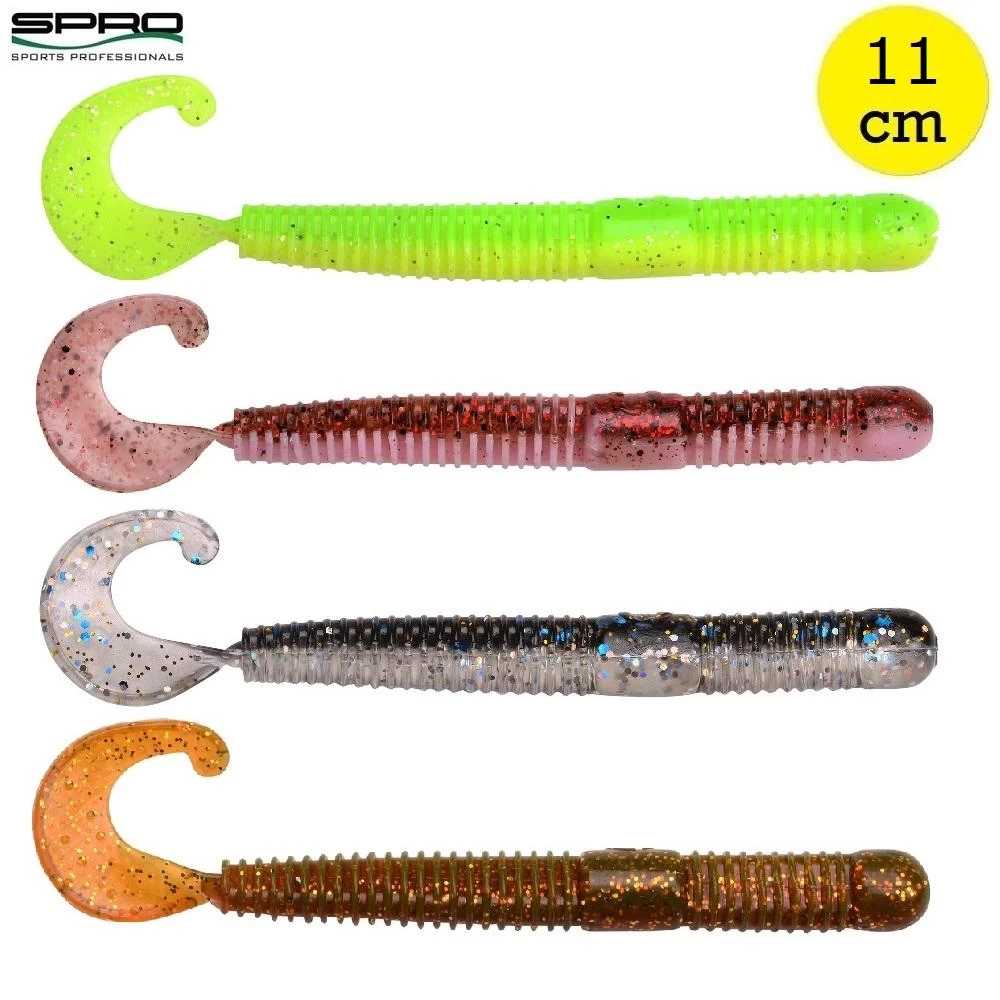 Spro Scent Series Insta Worm 110 | Lemon Lime 3 Spro Scent Series Insta Worm 110 | Lemon Lime