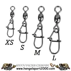 Savage Gear Eggsnap Swivel | Maat XS 17 Kg