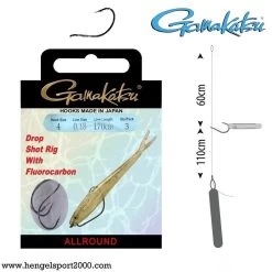 Gamakatsu Dropshot Rig Worm 39 | H3 - 0.22mm