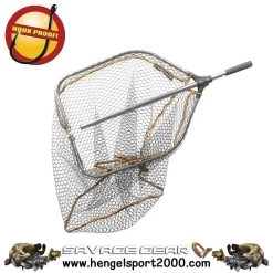 Savage Gear Pro Folding Net L 65x50x50cm Rubber Mesh 20mm -Kortingswinkel Voor Visuitrusting 70c98a2e9900a6e173721ad265a07302