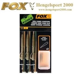 Fox 50lb Camo Leadcore Power Grip Lead Clip Kwik Change Leaders