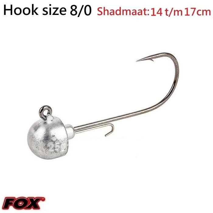 FOX RAGE Fox Pro Jig Heads 8-0 | 10 Gram 3 FOX RAGE Fox Pro Jig Heads 8-0 | 10 Gram