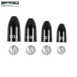 Spro Freestyle Bullet Sinkers Brass 2 Stuks | 5 Gram