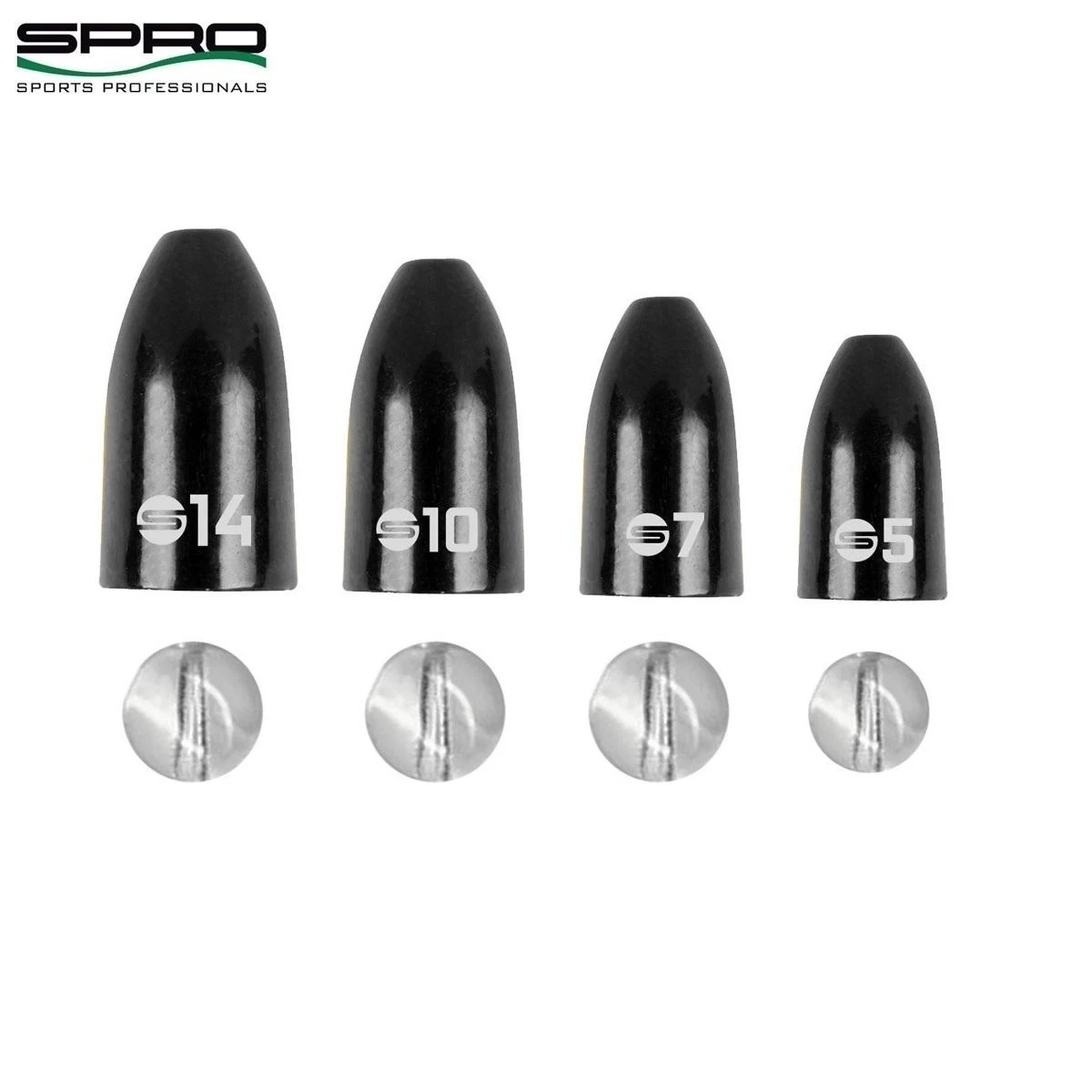 Spro Freestyle Bullet Sinkers Brass 2 Stuks | 5 Gram 3 Spro Freestyle Bullet Sinkers Brass 2 Stuks | 5 Gram