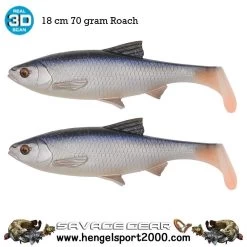 Savage Gear 3D River Roach Shad LB 18 Cm (2 Stuks) | Roach -Kortingswinkel Voor Visuitrusting 890d3b4bab3f1a49a2067d4babf34254
