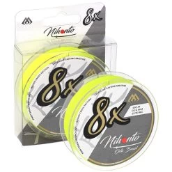 Mikado Nihonto Octa 8 Braid Yellow 150 Meter | 0.08 Mm 5.15 Kg