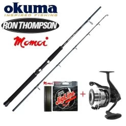 Okuma Meerval-Zeevis Set Rodster UFR 210cm 20-30LBS Plus Molen En Lijn