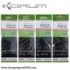 Korum Quickstop Hair Rigs Barbed | Haak: 14 - 0.23mm -Kortingswinkel Voor Visuitrusting aab29fa2d0d5b5968fc20a491d74099b