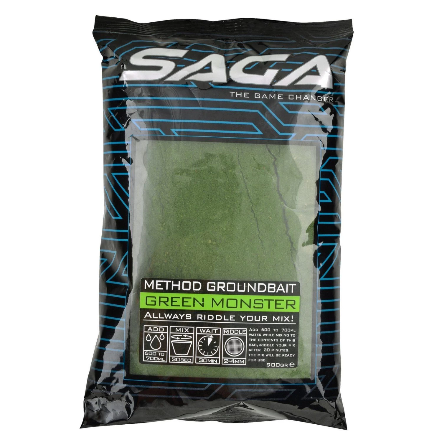 Saga Method Groundbait | Green Monster 4 Saga Method Groundbait | Green Monster - Afbeelding 2