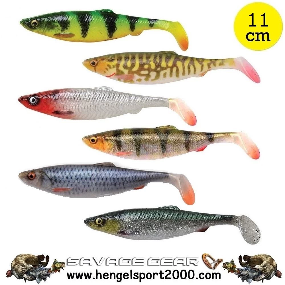 Savage Gear 4D Herring Shad 11 Cm | Firetiger 3 Savage Gear 4D Herring Shad 11 Cm | Firetiger