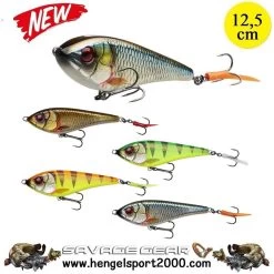 Savage Gear Deviator 12,5cm | Green Silver