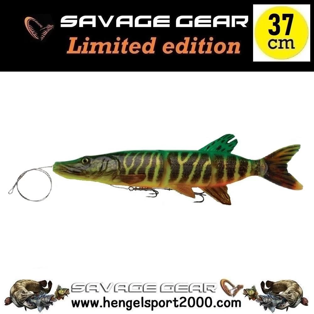 Savage Gear 4D Line Thru Pike 37 Cm 4 Savage Gear 4D Line Thru Pike 37 Cm - Afbeelding 2