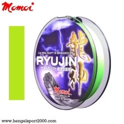 Momoi Ryujin 8 Braid PE Lines Lemon Green | 0.06 Mm - 6 Kg