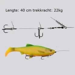 Savage Gear Corkscrew Release Rig | 40 Cm - 22 Kg -Kortingswinkel Voor Visuitrusting d934b8908625286044526ad2e036077c