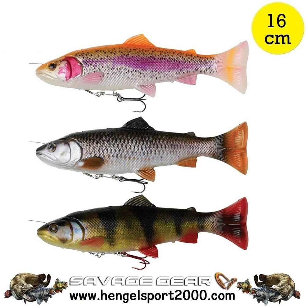 Savage Gear 4D Line Thru Pulse Tail Trout 16 Cm | Albino Trout 3 Savage Gear 4D Line Thru Pulse Tail Trout 16 Cm | Albino Trout