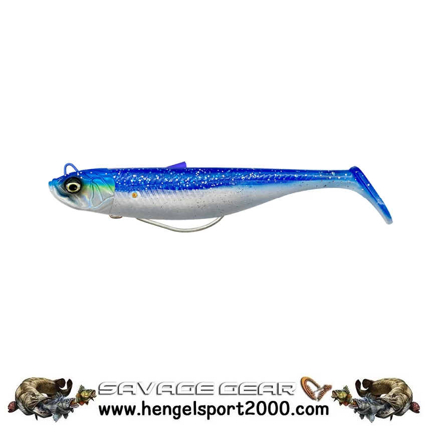 Savage Gear Minnow Sinking Weedless 10cm | Bleu Pearl Silver 4 Savage Gear Minnow Sinking Weedless 10cm | Bleu Pearl Silver - Afbeelding 2