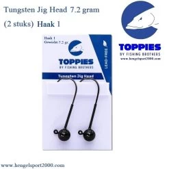 Toppies Fishing Tungsten Jigheads Black 7.2 Gram | H1 (2 PCS) 11 Toppies Fishing Tungsten Jigheads Black 7.2 Gram | H1 (2 PCS) -Kortingswinkel Voor Visuitrusting dea3875dfda5ffa8e749d1ad1384cb4c