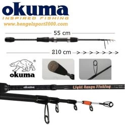 Okuma Light Range Fishing Tele Spin 212 Cm 3 - 12 Gram -Kortingswinkel Voor Visuitrusting df020dd6cf121f376f74d30ea780268a