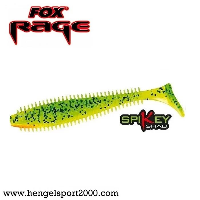 Fox Rage Spikey Shad 9 Cm | Lemon Tiger 4 Fox Rage Spikey Shad 9 Cm | Lemon Tiger - Afbeelding 2