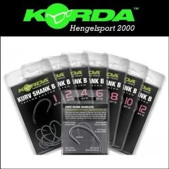 Korda Kurv Shank Barbless Hook | Size 4