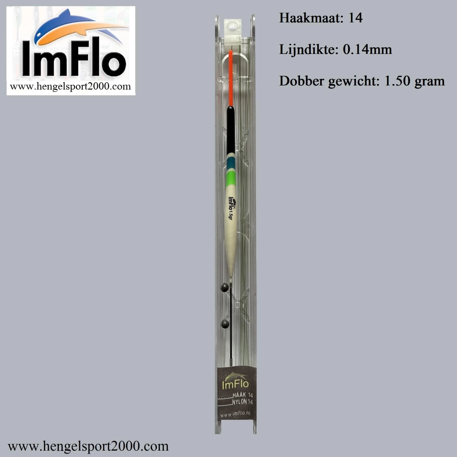 Witvis Tuigje Type-A16 Dobber 1.50 Gram 3 Witvis Tuigje Type-A16 Dobber 1.50 Gram