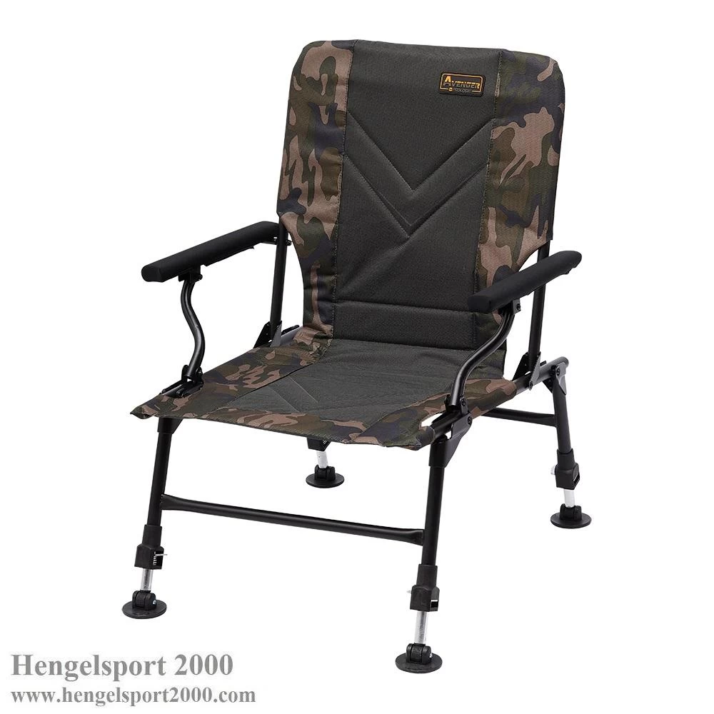 Prologic Avenger Relax Camo Chair W-armrest & Cover 3 Prologic Avenger Relax Camo Chair W-armrest & Cover