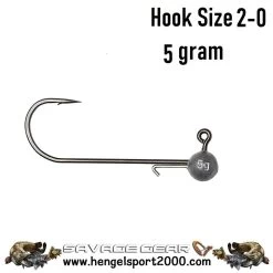 Savage Gear Ball Jig Heads Tournament Hook 2-0 (3 Stuks) | 5 Gram 3PCS -Kortingswinkel Voor Visuitrusting fe2223a06820d265ad51c4a9760ec9f3