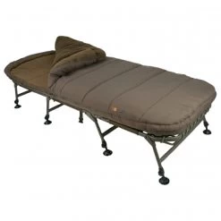 Fox Carp  Fox Carp Fishing Lounger Flatliner 8 Leg 5 Season Sleep System